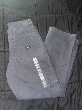Vans Men's Faded Black Cargo Pants